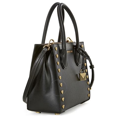 michael michael kors mercer studded medium messenger|Michael Kors mercer gallery.